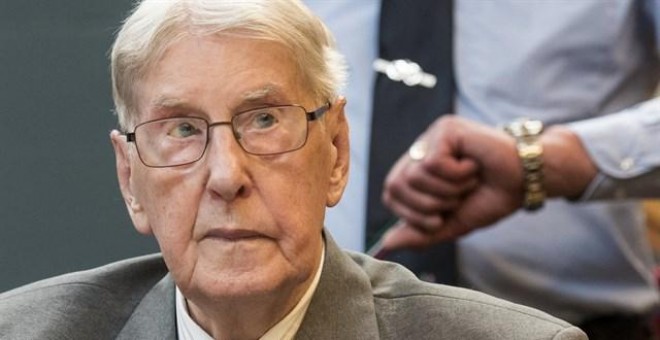 Reinhold Hanning, exguardia del campo de exterminio nazi de Auschwitz / REUTERS