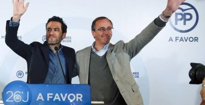 Borja Semper y Alfonso Alonso en una imagen de archivo / EFE