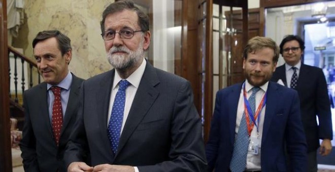 Rajoy, en el Congreso hace unos días. EFE/Kiko Huesca