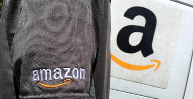 Un repartidor de Amazon, en Los Angeles (California, EEU). REUTERS/Lucy Nicholson