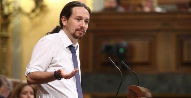 Pablo Iglesias en el Congreso /EUROPA PRESS