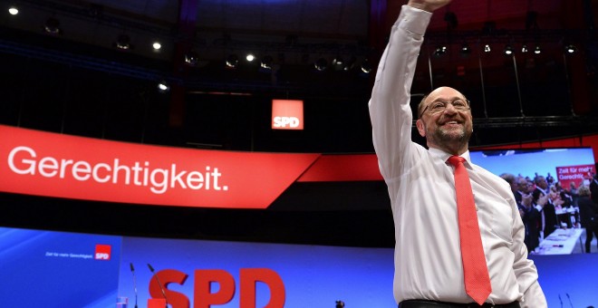 Martin Schulz, candidato del SPD al Gobierno alemán.EFE/Sascha Steinbach