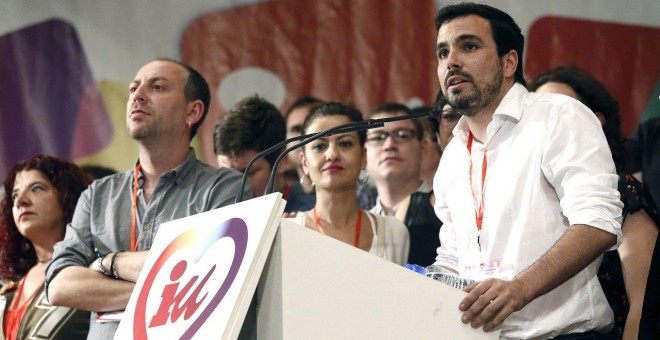 Ernesto Alba toma el control del PCA para fusionar IU con Podemos. EFE