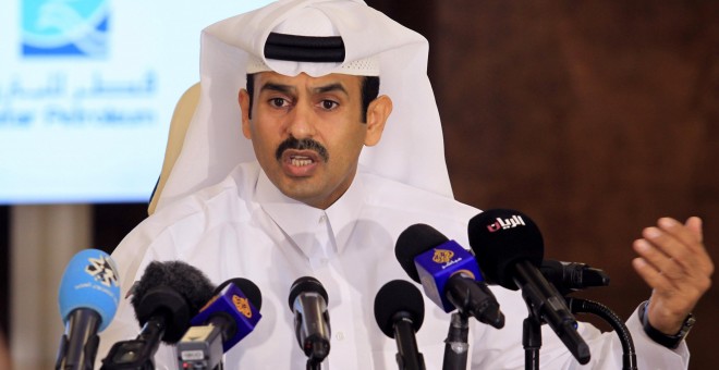 Saad al-Kaabi, director ejecutivo de Qatar Petroleum. REUTERS / Naseem Zeitoon