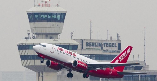 Un avión de Air Berlin en una imagen de archivo. REUTERS