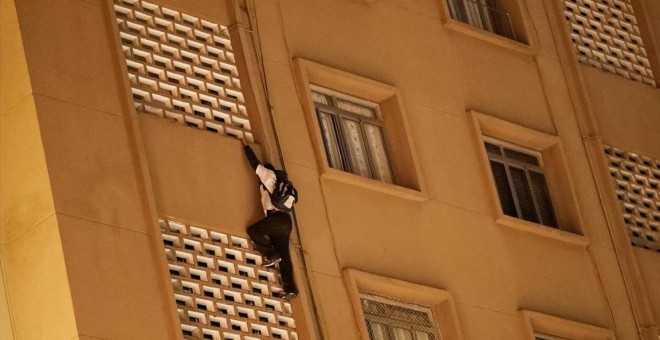 Un pixador o grafitero de Sao Paulo. / NACHO DOCE (REUTERS)