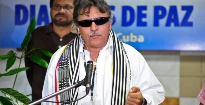 Jesús Santrich, uno de los líderes de las FARC-EP./EFE