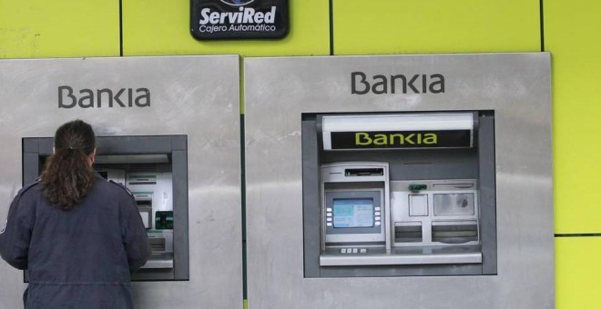 Un cajero de Bankia / Europa Press