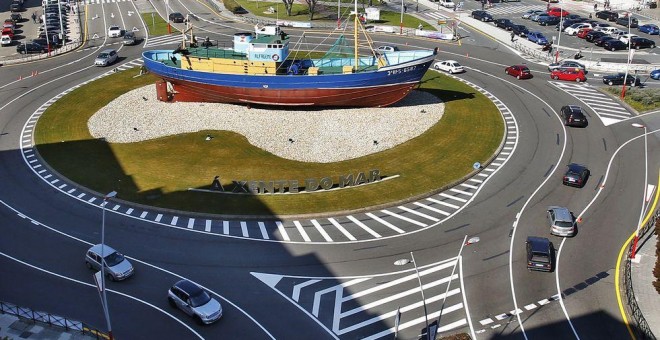 Una de las 'rotondas inteligentes' de Vigo / Ayuntamiento de Vigo