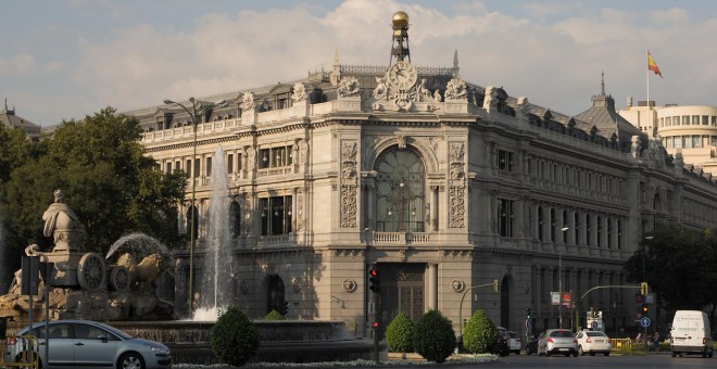 Fachada del Banco de España. Wikipedia