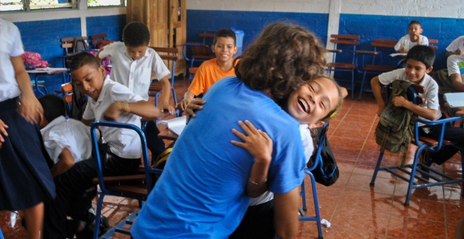 Una escuela de León, Nicaragua