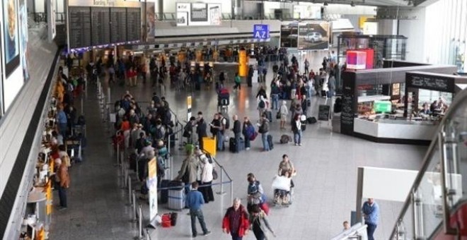 Imagen del aeropuerto de Frankfurt. - EUROPA PRESS