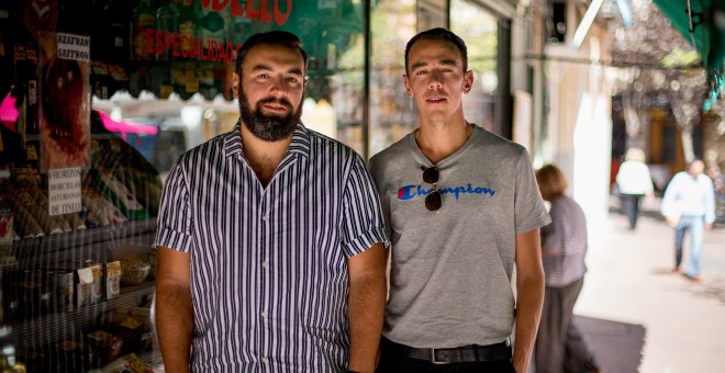 Rober Bodegas y Alberto Casado. / FOTO: CHRISTIAN GONZÁLEZ