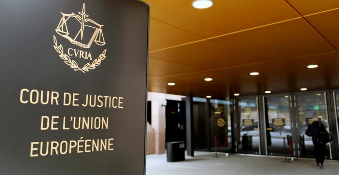 Entrada del Tribunal de Justicia Europeo en Luxemburgo. REUTERS/ Francois Lenoir