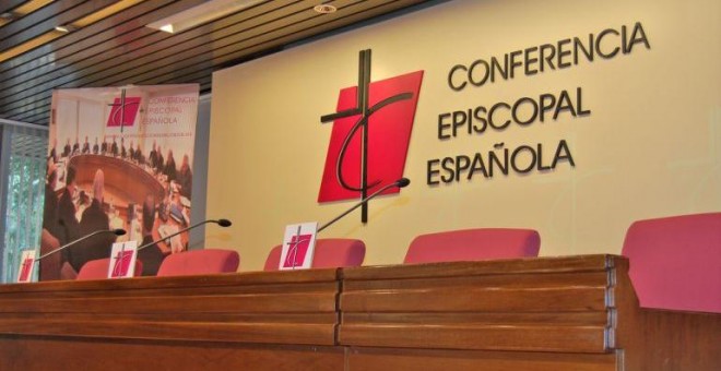 Sala de prensa de la Conferencia Episcopal Española. CONFERENCIA EPISCOPAL ESPAÑOLA