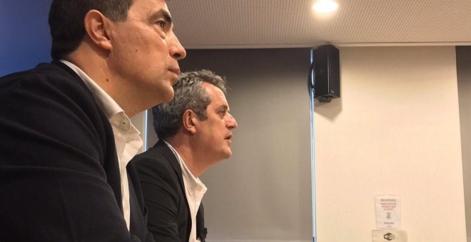 El director de los Mossos, Pere Soler, y el conseller de Interior de la Generalitat, Joaquim Forn. /EUROPA PRESS