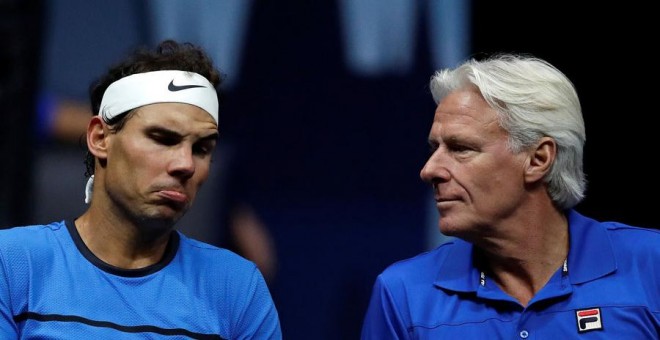 Nadal, hace unos días, durante un partido en Praga. REUTERS/David W Cerny