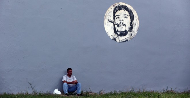 Imagen del Che Guevara en Santa Clara, Cuba. / EFE