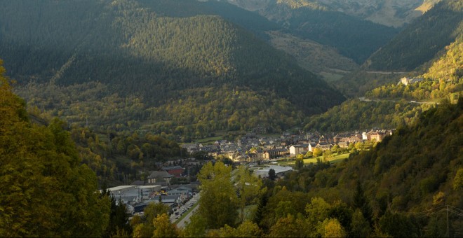 Vista de la localidad de Viella, en el  Valle de Arán. REUTERS/Vincent West