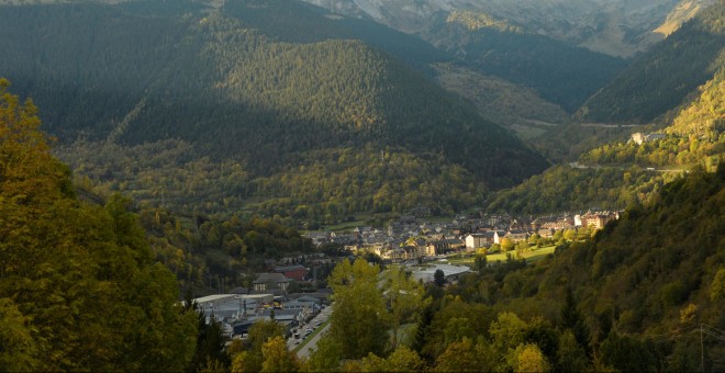 Vista de la localidad de Viella, en el  Valle de Arán. REUTERS/Vincent West