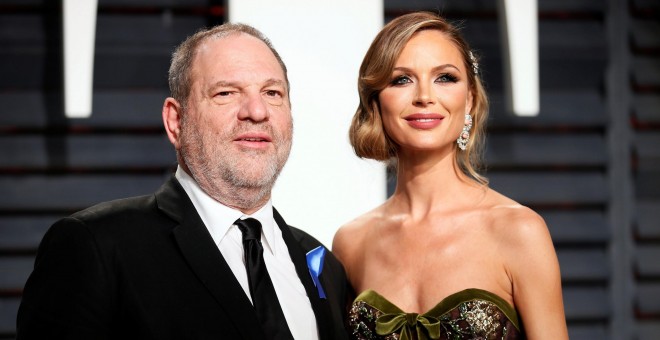 Harvey Weinstein y su mujer Georgina Chapman./REUTERS