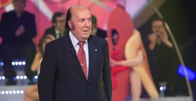 El humorista  Gregorio Esteban Sánchez Fernández, 'Chiquito de la calzada', en una actuación en televisión. E.P.