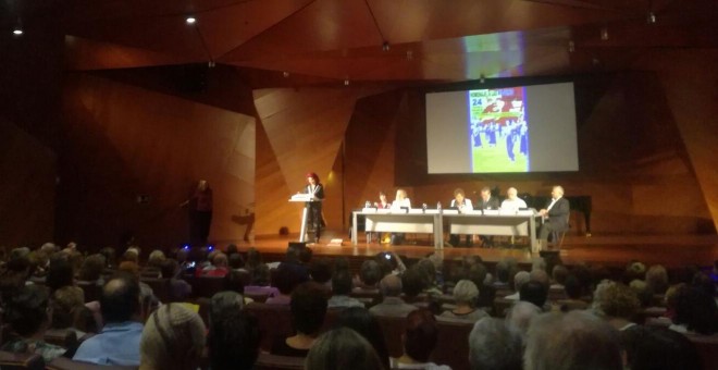 Homenaje al papel de las mujeres en la II República en el Palacio de Cibeles en Madrid / PÚBLICO