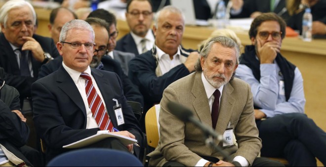 Francisco Correa durante el Juicio Gürtel. /EFE