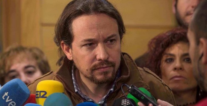 El secretario general de Podemos, Pablo Iglesias. - EFE