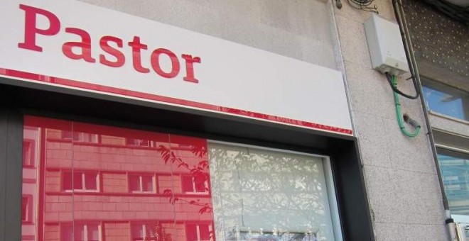 Oficina del Banco Pastor en Galicia. E.P.