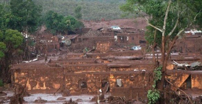 Se cumplen dos años del accidente de Samarco, la mayor tragedia medio ambiental de Brasil. EFE/Neno Vianna