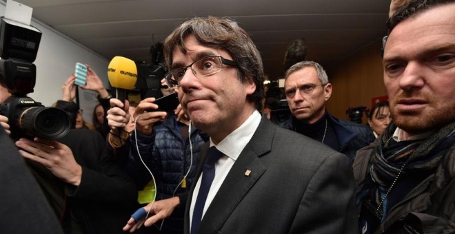 Puigdemont, en Bruselas hace unos días. REUTERS/Eric Vidal