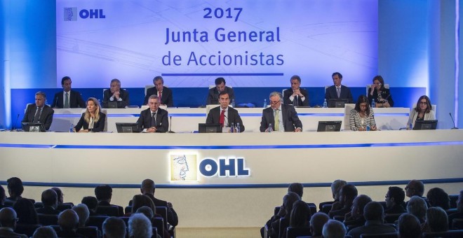 Junta de Accionistas de OHL. E.P./PABLO MORENO