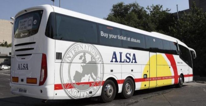 Autobús de la empresa Alsa. /EFE