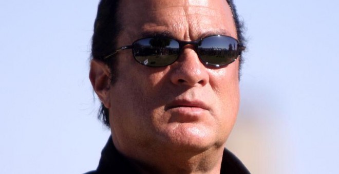 El actor de cine de acción, Steven Seagel / Wikipedia