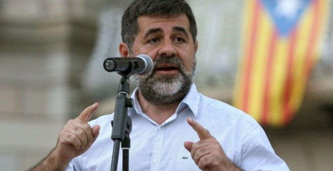 Jordi Sànchez pide el amparo del Constitucional por violación de sus derechos fundamentales al seguir en prisión. EFE/Archivo