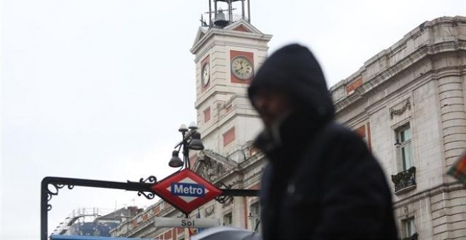 Una de las bocas de Metro en la Puerta del Sol. /EUROPA PRESS