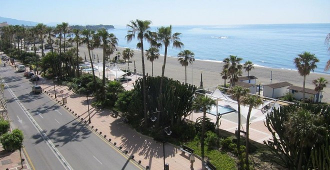 Paseo marítimo de Estepona.