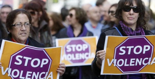 Manifestación contra la violencia machista / EFE