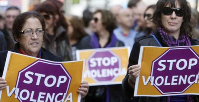 Manifestación contra la violencia machista / EFE