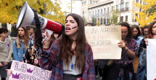 Manifestación en Granada por el 25N 2017 | EFE