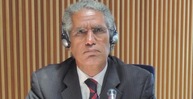 El ministro de Exteriores saharaui, Mohamed Salem Uld Salek.