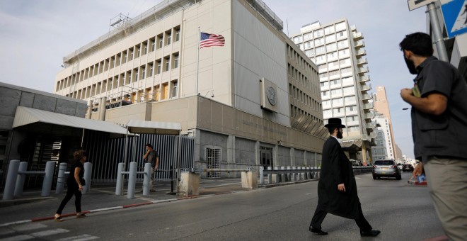 Embajada de EEUU en Tel Aviv. REUTERS/Amir Cohen