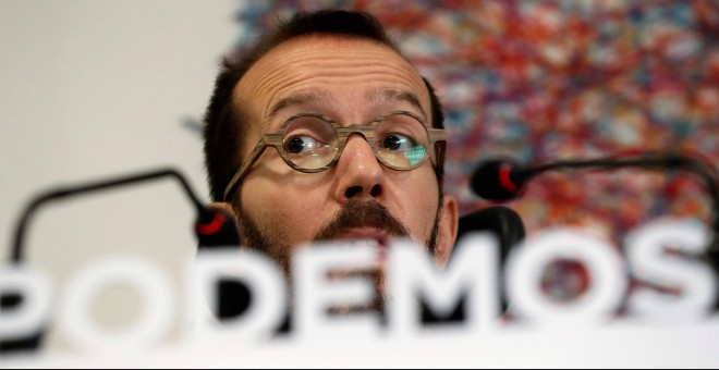 El portavoz de la Ejecutiva de Podemos, Pablo Echenique. EFE/Fernando Alvarado