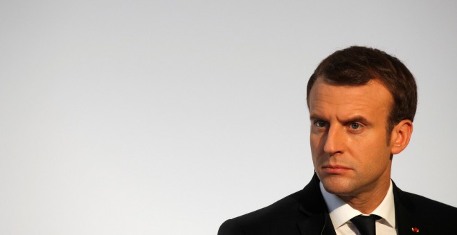El presidente francés Emmanuel Macron./REUTERS