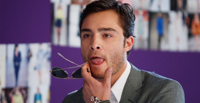 El actor Ed Westwick. REUTERS