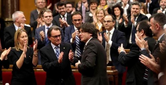 Investidura de Carles Puigdemont. EFE/Archivo