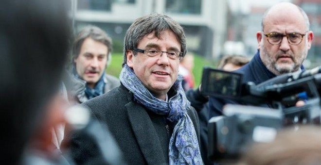 El president catalán cesado Carles Puigdemont. - EFE