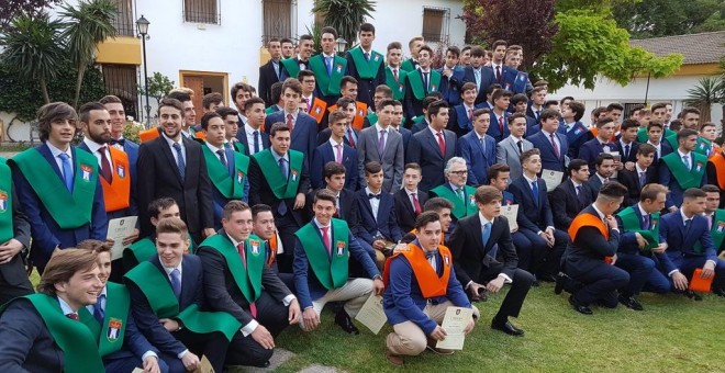 Foto grupal de alumnos del centro Torrealba. /@EFATorrealba