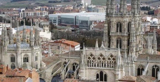 Vista aérea de Burgos. EFE